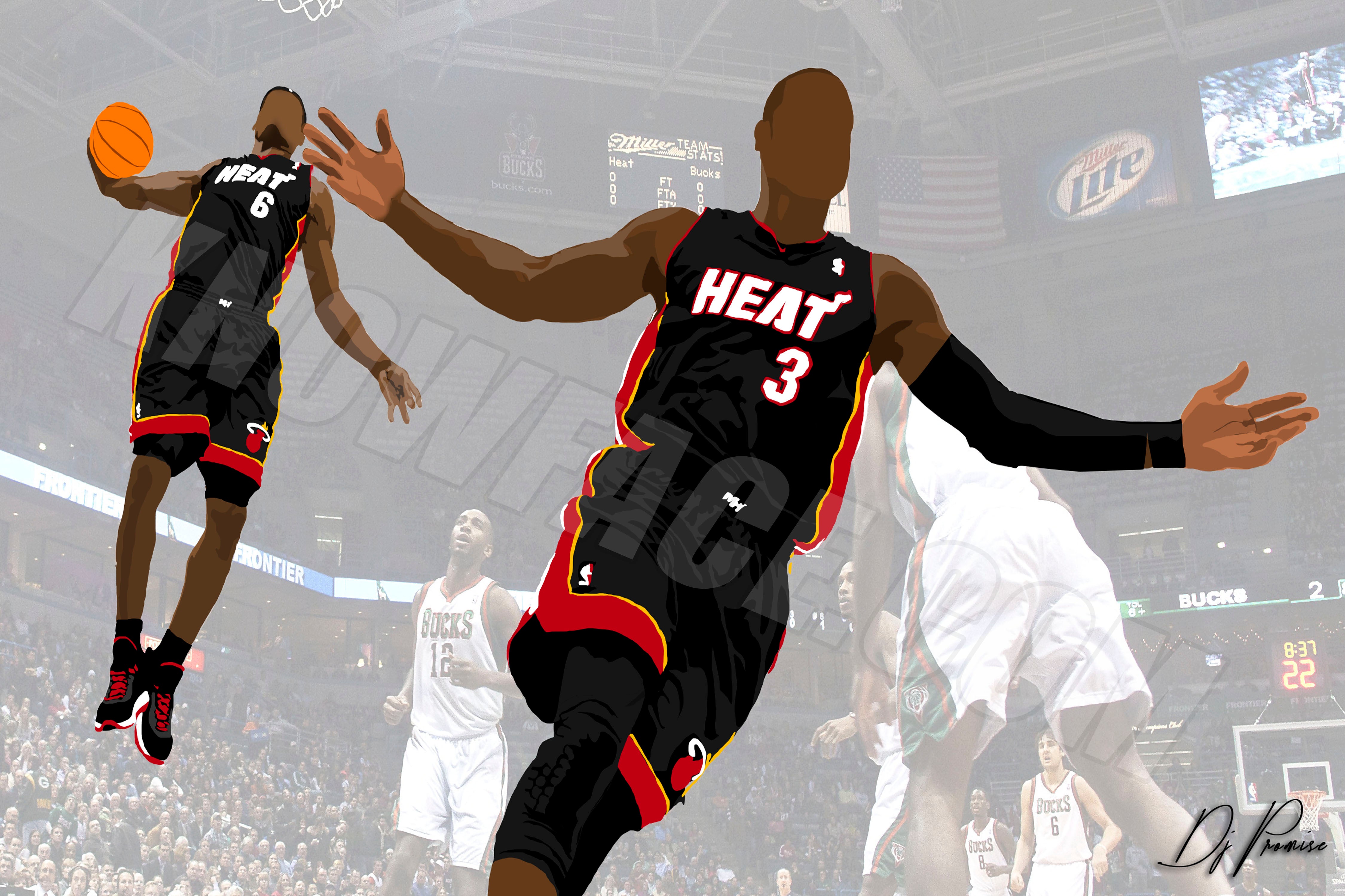 Dwade & King James