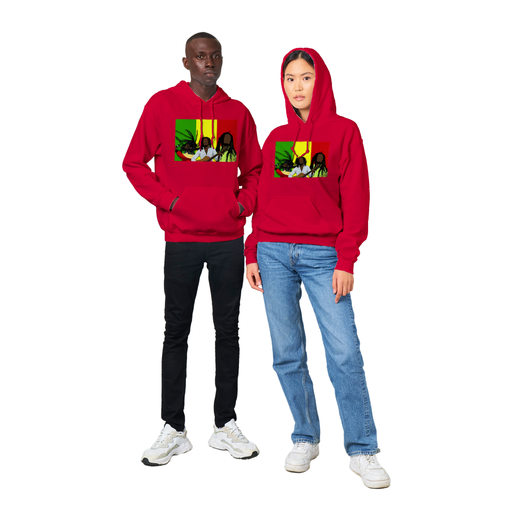 Bob Marley Classic Unisex Pullover Hoodie