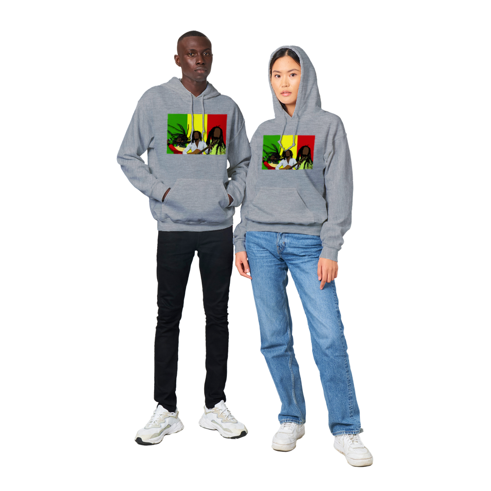Bob Marley Classic Unisex Pullover Hoodie
