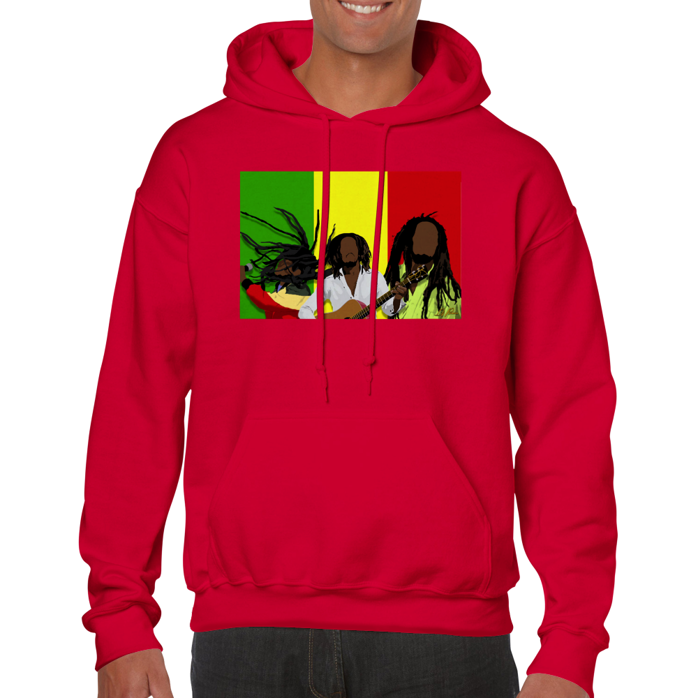 Bob Marley Classic Unisex Pullover Hoodie