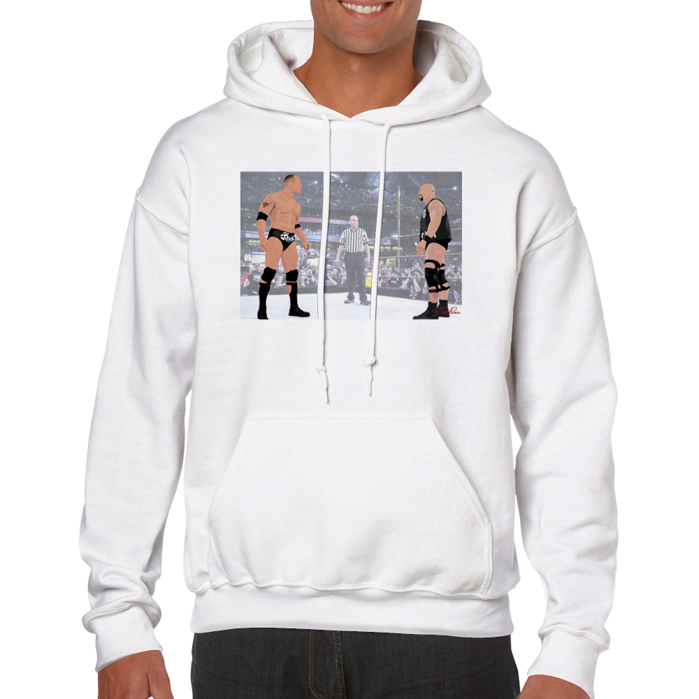 The Rock & Stone Cold Classic Unisex Pullover Hoodie