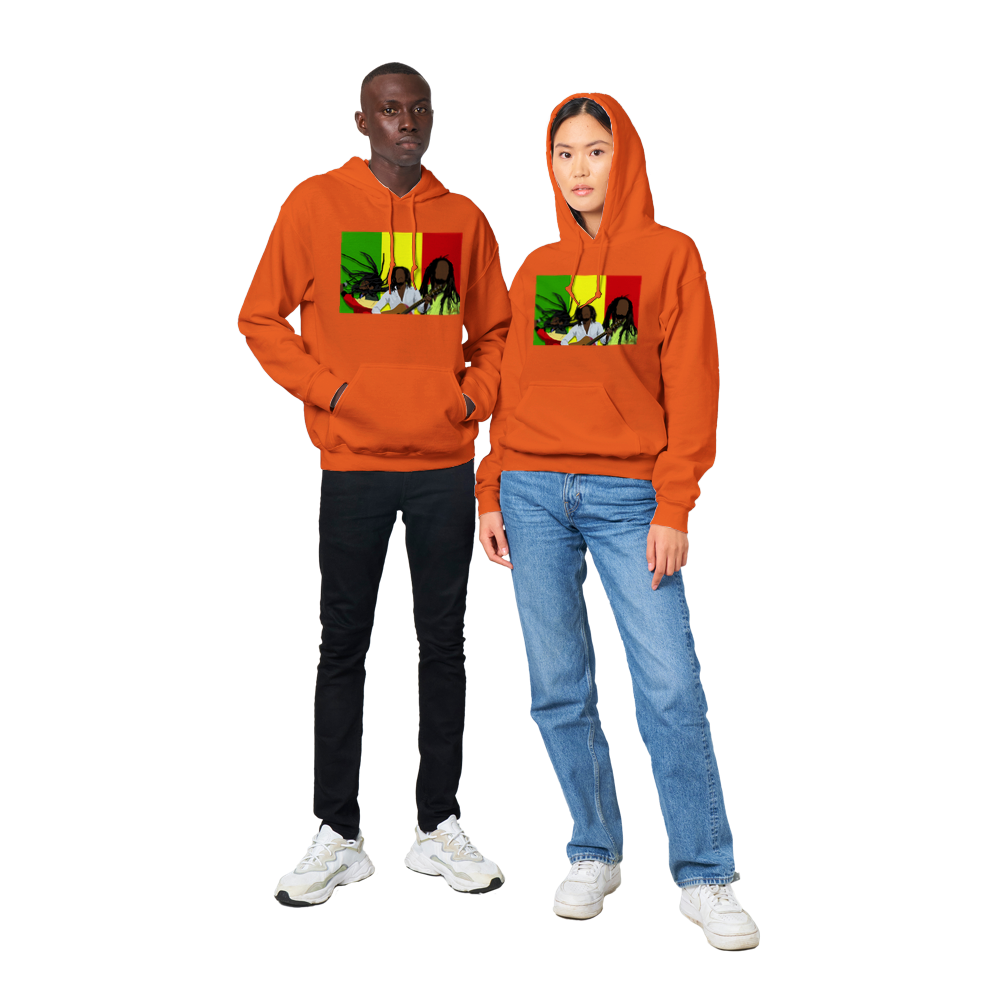 Bob Marley Classic Unisex Pullover Hoodie