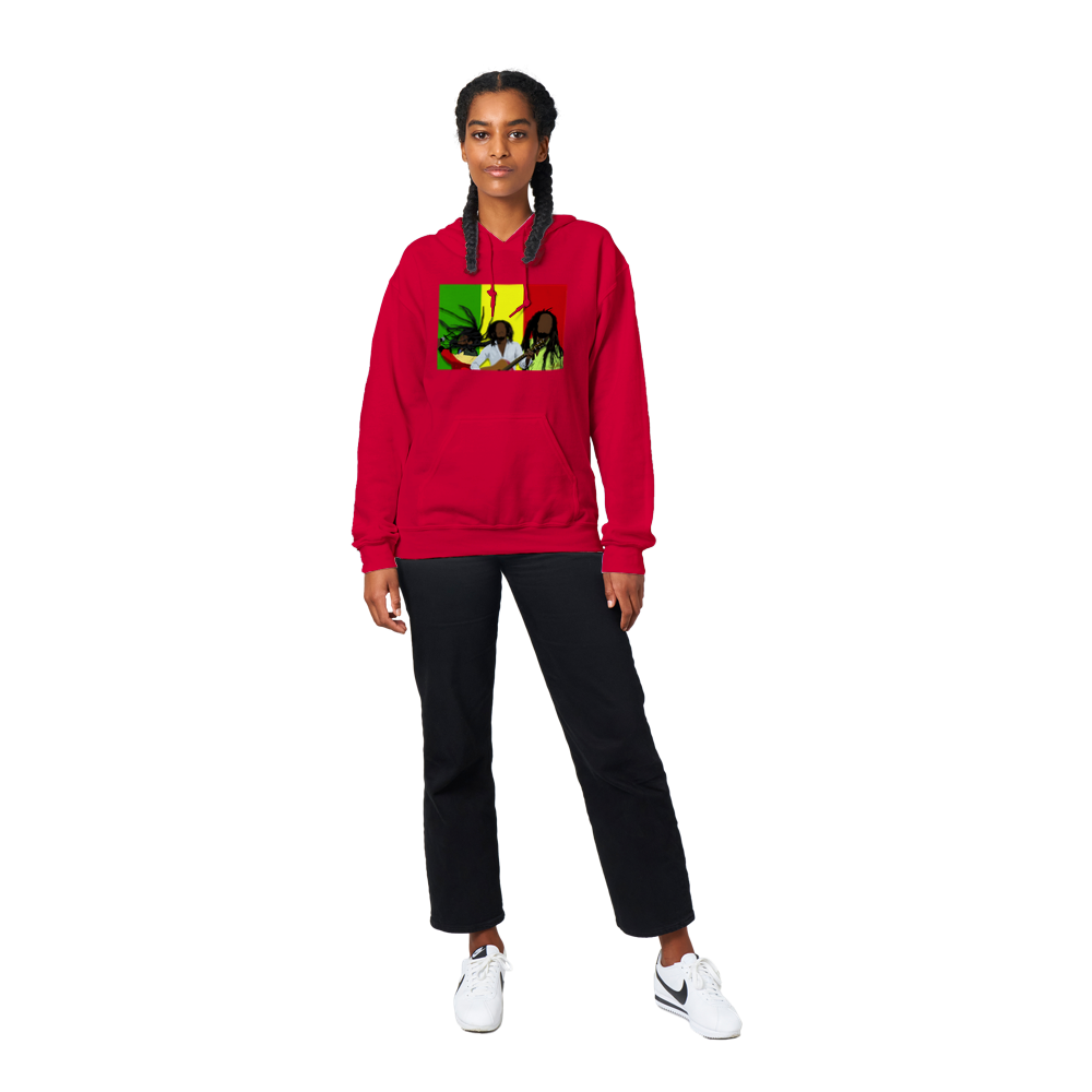Bob Marley Classic Unisex Pullover Hoodie